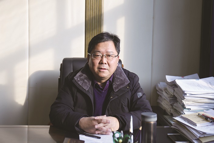 ——访临泽镇党委书记 居育明